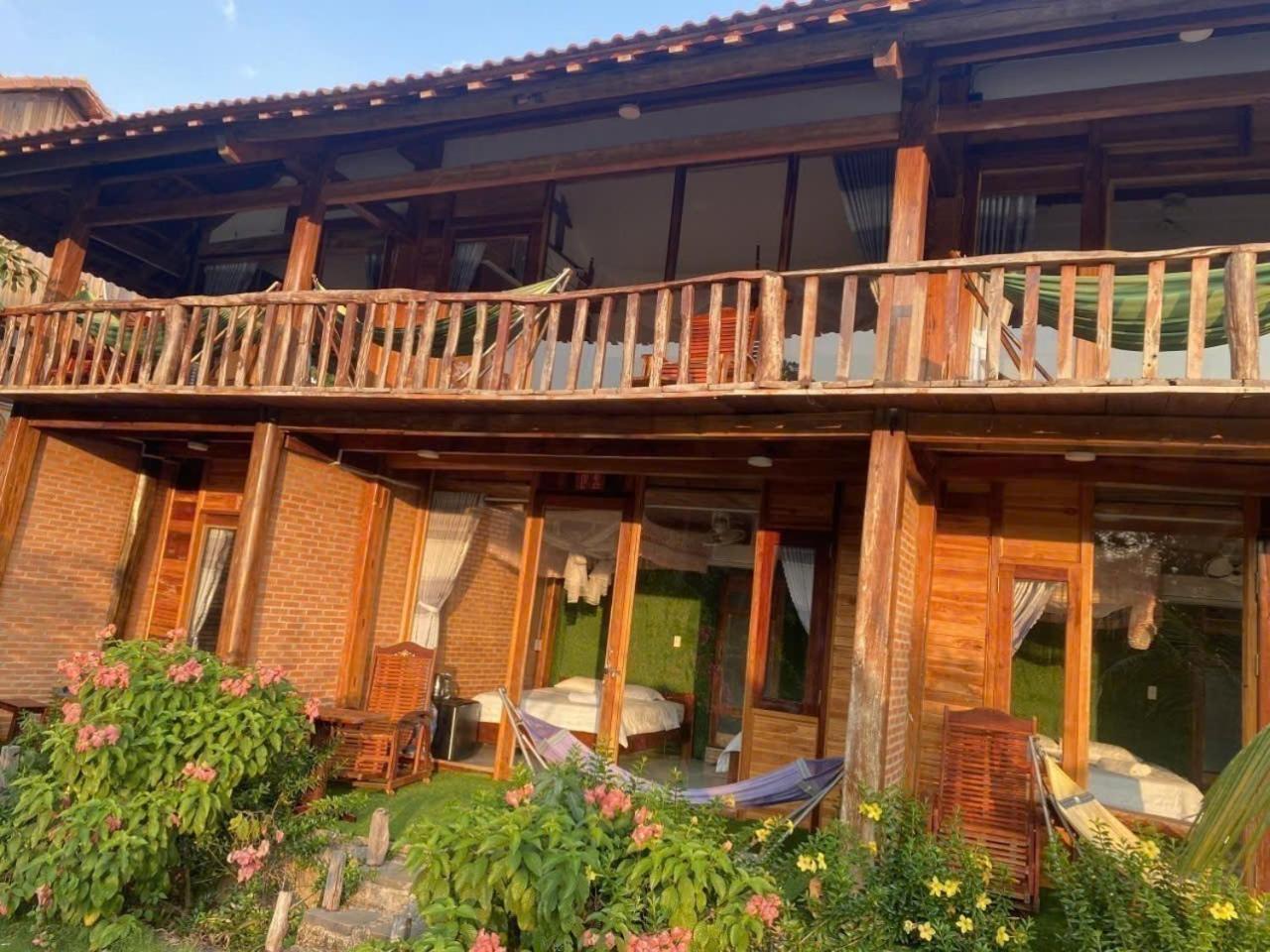 Ngoc Tien Farmer Eco Lodge كات تيان الغرفة الصورة