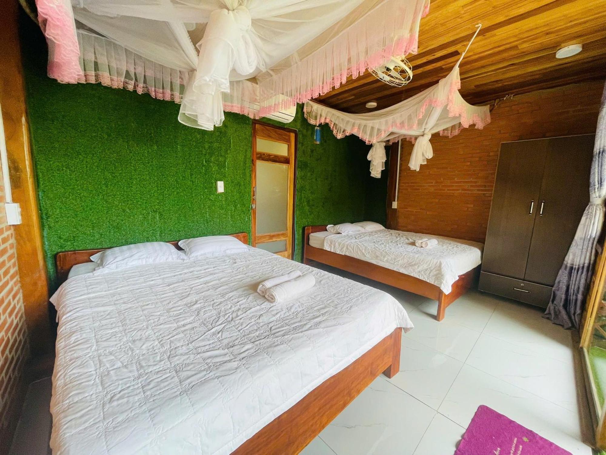 Ngoc Tien Farmer Eco Lodge كات تيان الغرفة الصورة